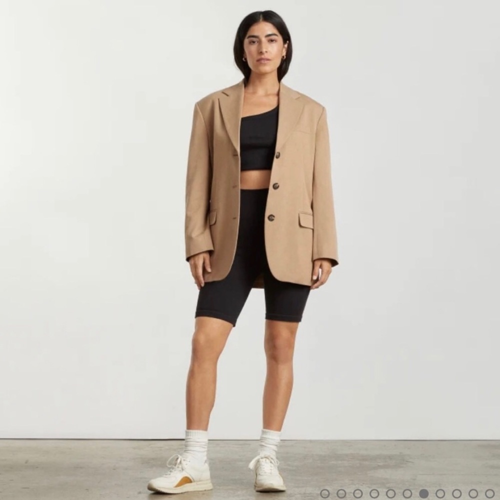 Everlane Women’s The ‘80s Blazer color Ash Brown size 6
